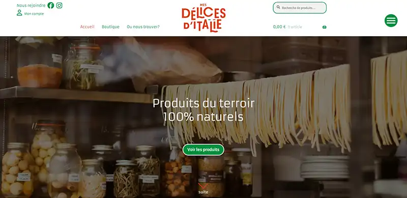 mesdelicesditalie.com (eBoutique)